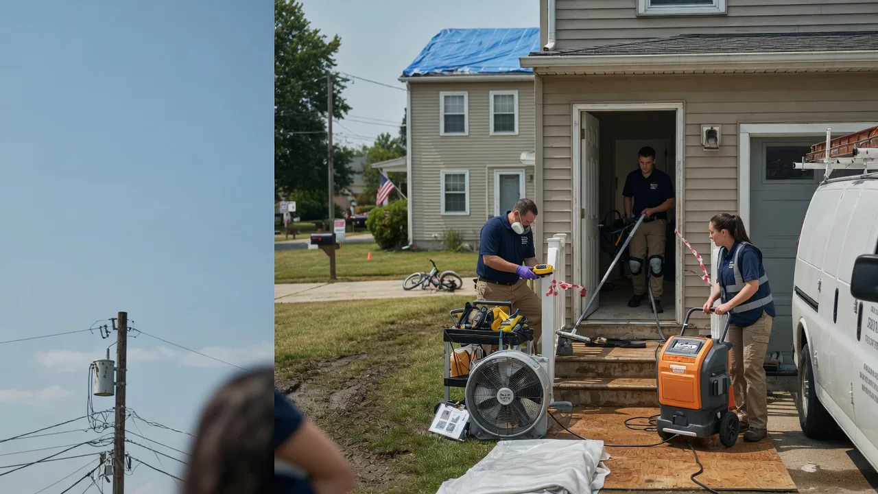 Water Damage Repair in Warner, SD near me